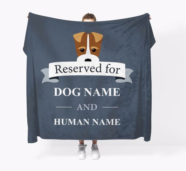 Reserved For: Personalised {breedFullName} Throw Blanket